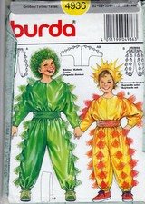 Burda 4936  Karnaval Gr.92 - 140 Kinder Kobold