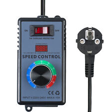 230V Drehzahlregler Drehzahlsteller Motordrehzahlsteuerung Ventilatoren Motoren