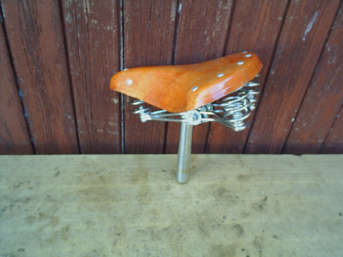 Fahrrad ledersattel - fahrrad,