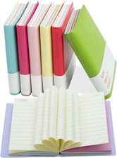 CIOUYAOS 6 Stück Notizbuch Klein A7, Tragbares Super-Mini-Tagebuch Notizblock