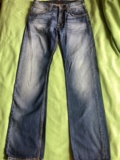 Nudie Jeans Original Unisex Gr. 32/34 Blau 100% Bio-Baumwolle Nachhaltig Neuwert