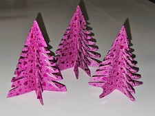 Pinker Glitzer Weihnachtsbaum