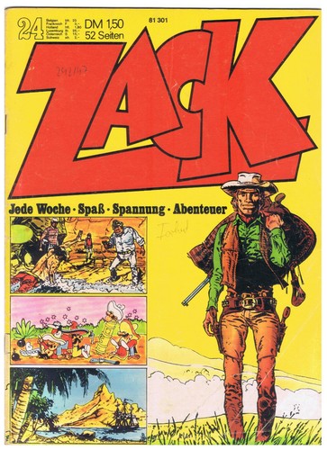 Zack 1972 gut bis - nr.,