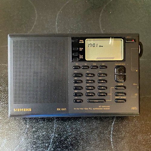 Siemens 661 weltempfänger - rk,