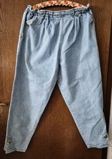 Jeans Yessica Schwangerschaftshose Umstandshose blau Used Style  Gr. 38 Damen