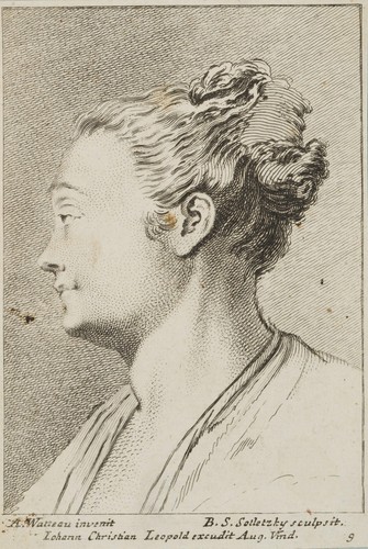 Setletzky nach watteau - (*1695),