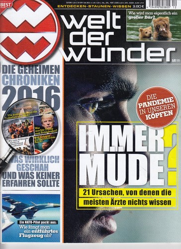 Zeitschrift welt der wunder - der,