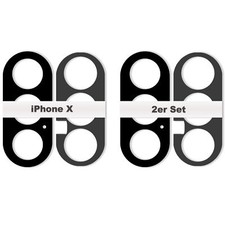 2x iPhone X (10) Kamera Linse