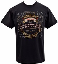 Ouija Board Herren Lowbrow T-Shirt Horror Schädel Halloween Affe Fez okkult S-5XL