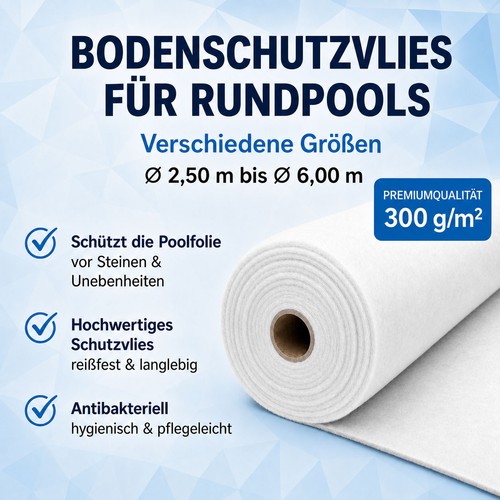 Bodenschutzvlies 300g/m²
