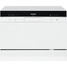 Bomann TSG 7404 Stand-Tisch-Geschirrspüler 55cm breit 5 Spülprogramme 1629315