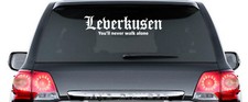 LEVERKUSEN You'll never walk alone - Aufkleber - ca. 60 cm lang - TOP