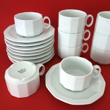 Rosenthal Studio Linie / Polygon weiß 1 Espressotasse m. Untertasse - Hotel