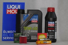 Wartungsset Daelim NS 125 Öl Ölfilter Zündkerze Service Kettenpflege