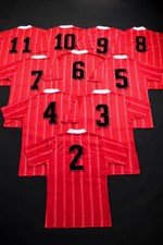 Erima Vintage Trikot Satz Jersey Set Camiseta Vintage West Germany 80s 80er M   