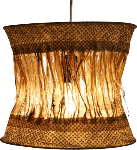 Runde boho papier - boho, hängelampe