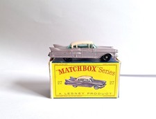 matchbox 27 cadillac sixty special  black base & wheels!
