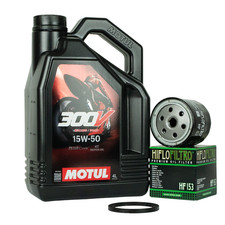 Ölwechsel Motul 15W50 4L +