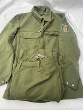 Alter grüner Polizei-Einsatzanzug, Gr. 48