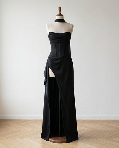 Damen abendkleid schwarz - abendkleid,