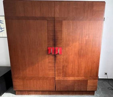 Kleiderschrank Antik Art Deco Bauhaus Mahagoni Prof Breuhaus de Groot Bruno Paul