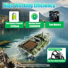 500m Ferngesteuert Futterboot