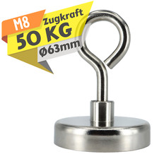 Power Bergemagnet 50KG Stark