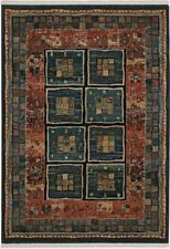 Teppich blau 160 x 235 cm HEINE Teppich Webteppich Gr. 5 - P815