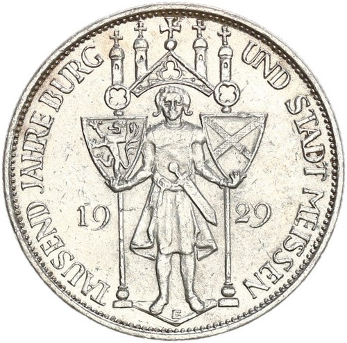 Weimarer republik reichsmark - 3,