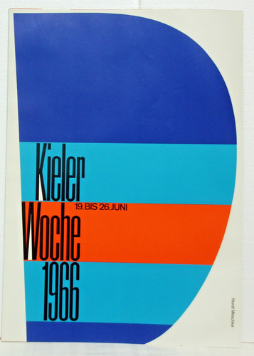 Plakat poster kieler woche - kieler,