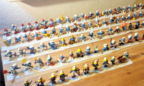 Schleich bully schlümpfe - &,