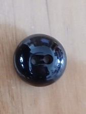 6 Knöpfe schwarz, halbkugel