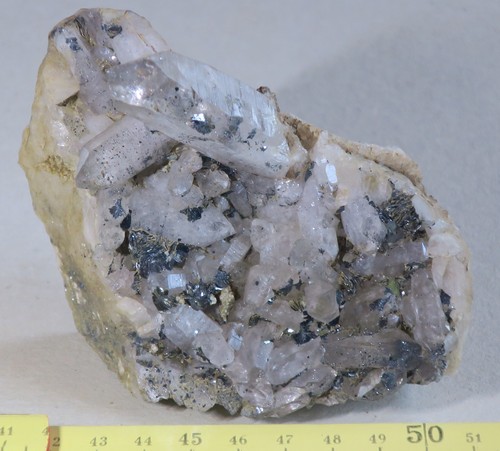 Quarz bergkristall hämatit - ,