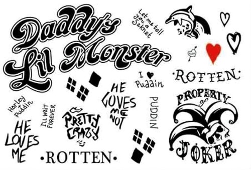 Temporäres tattoo riesen set - tattoo,