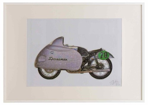 Nsu sportmax 1954 gerahmt - nsu,