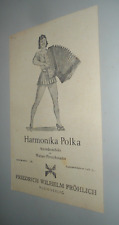 Noten für Konzertina,Harmonika Polka, Accordeon-Solo, Pörschmann