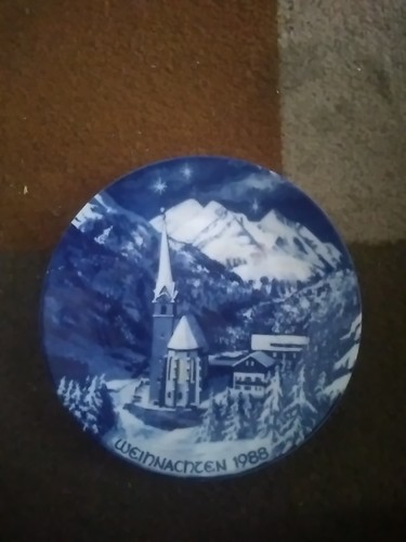 Weihnachtsteller 1988 - weihnachtsteller,