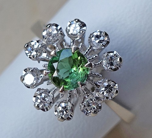 Edel diamant ring aus kt - diamant,
