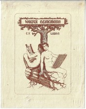 HEINRICH SUSEMIHL: Exlibris für Walter Heinemann