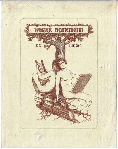 Heinrich susemihl exlibris - susemihl:,