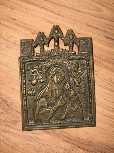 Russische guss ikone mutter - ikone,