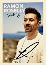 Autogramm Ramon ROSELLY SÜCHTIG Schlager DSDS bei Dieter Bohlen handsigniert Xyz