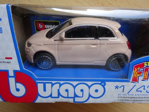 Fiat 500e rosa - , modelauto