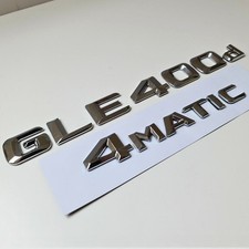Für Mercedes Benz GLE400d 4matic Schriftzug Embleme Aufkleber Logo Badge Auto