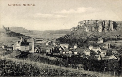 Gerolstein der eifel - ak, in