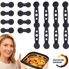 12 Magnet Silikonschnallen für Heißluftfritteusen Down Air Fryer Pergament Liner