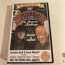 WWF WWE Survivor Series 1991 - VHS - WF098