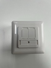 Arli Netzwerkdose für Cat6a Netzwerk Dose Gehäuse Aufputz Unterputz Cat 6a LAN