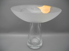 Eisch Vase Glas Blatt