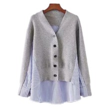 Damen Asymmetrisch Mantel